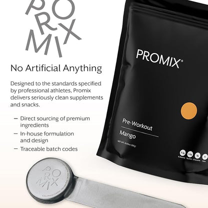ProMix Nutrition Pre-Workout - Maximize Focus and Performance - Free of Stevia, Xanthan Gum, Soy