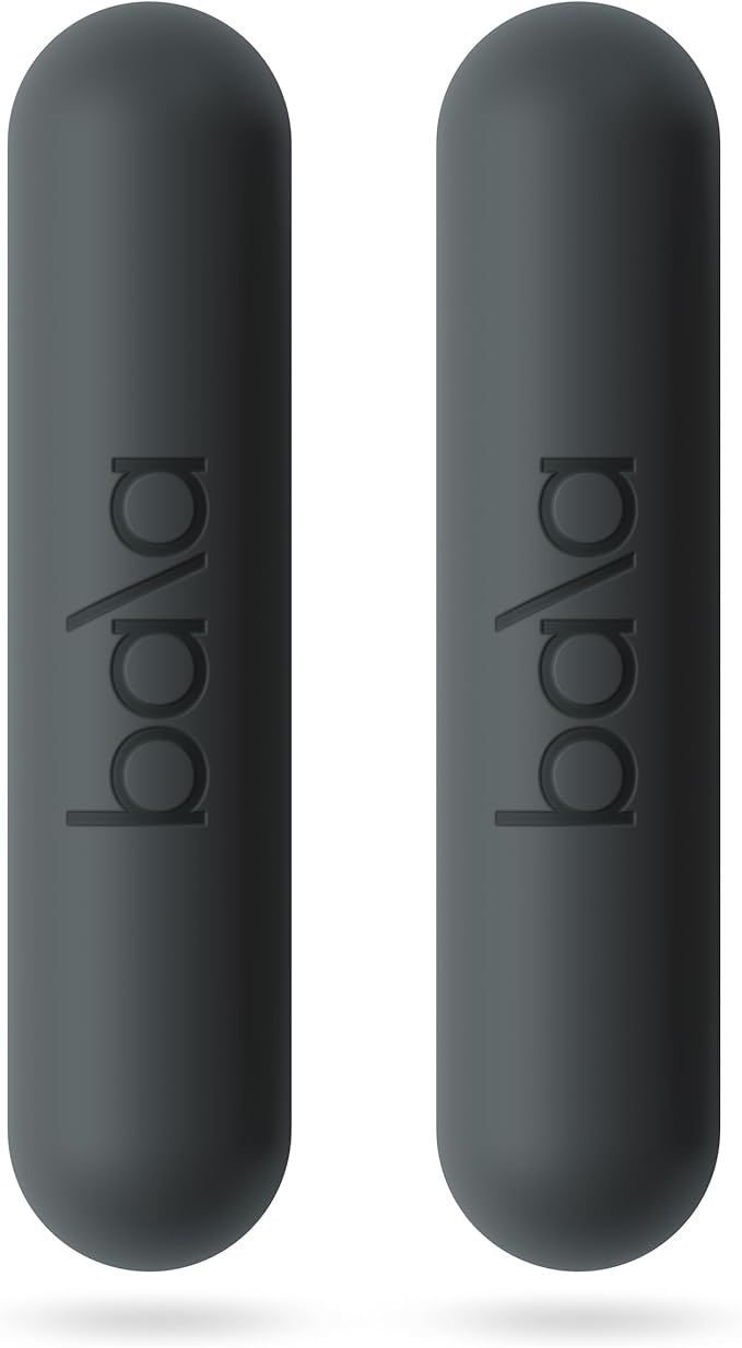Bala Bars Dumbbell Set for Women & Men - Set of 2 Bars Designed for Walking, Strength Training
