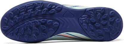 Men's High Top Soccer Shoes FG Long Spikes Adult Football Shoes Lightweight Professional Athletic