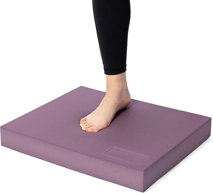 StrongTek Extra Wide Foam Balance Pad for Physical Therapy, 19" X 15.8" X 2.4", High-Density TPE