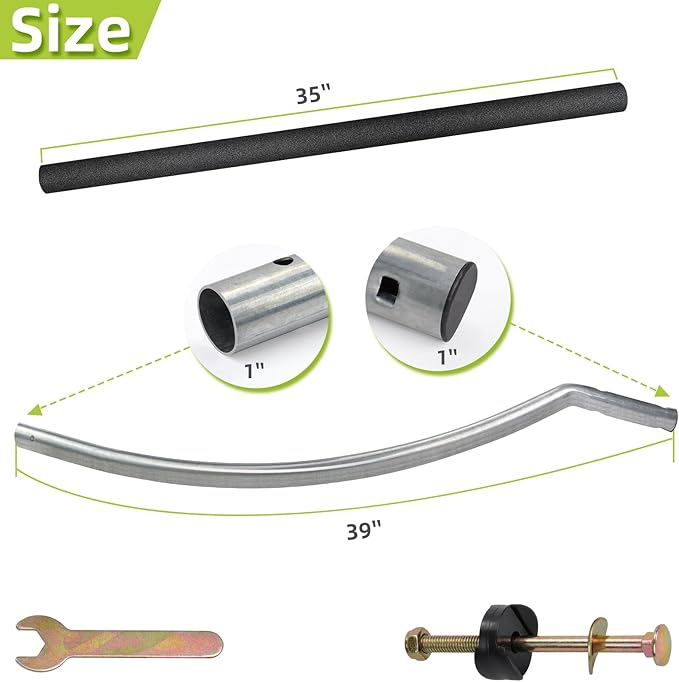 Trampoline Poles Replacement for Skywalker Or Jumpzylla,Galvanized Trampoline Enclosure Pole for