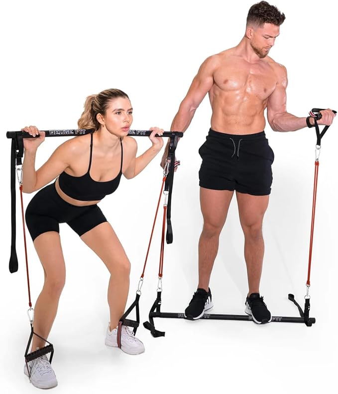 Redge Fit™ Complete Portable Full Body Home Gym Park Workout Set I Best Gift for Christmas I