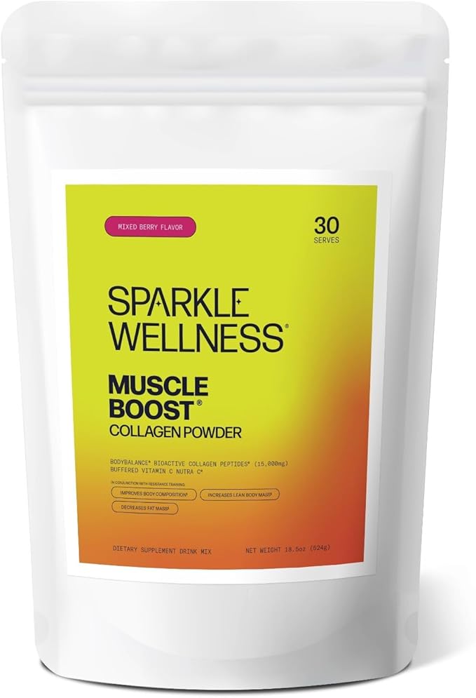 Muscle Boost (Mixed Berry) [30-Serves] | Collagen Supplement Powder with Hydrolyzed BODYBALANCE