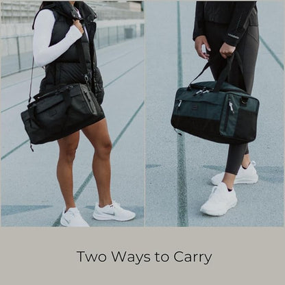 Vooray 23L Boost Duffel Bag – Small Travel & Gym Bag with Shoe Pocket, Weekender for Women & Men