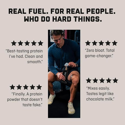 Jocko Fuel Mölk Whey Protein Powder 22g Low Sugar Monk Fruit Blend - Muscle Recovery & Growth