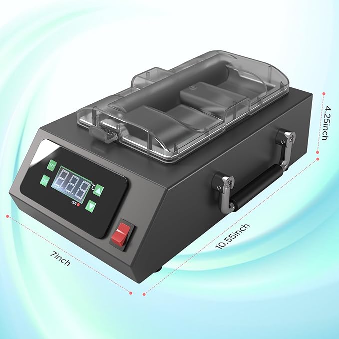XCMAN Alpine Nordic XC Ski Digital Roller Waxing Machine - Detachable Wax Tray - Double Roller