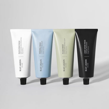 Blue Lagoon Signature Masks, Includes Facial Mask Targeting Hydration, Calmness, Exfoliation &