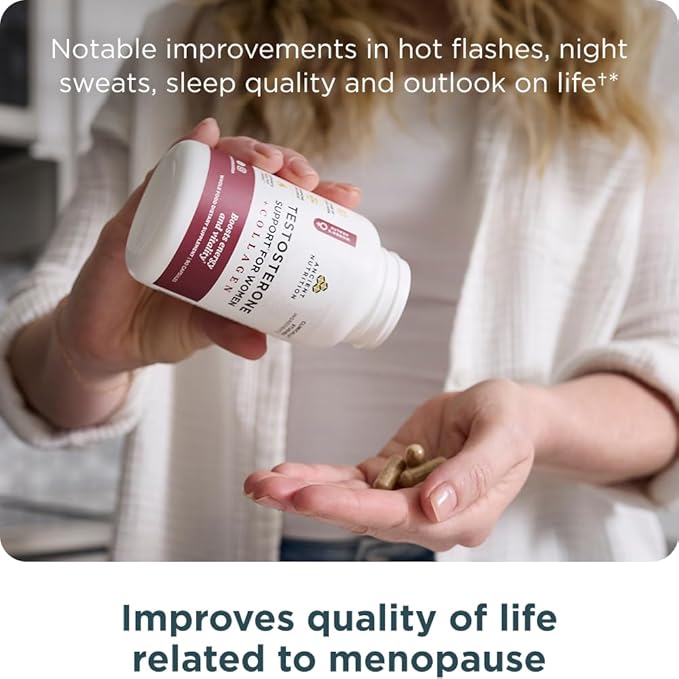 Ancient Nutrition Testosterone Support + Collagen Supplement, Hydrolyzed Collagen Peptides, Key