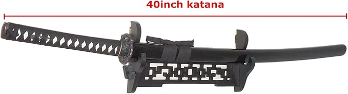 Eforlife Sword Holder Wall Mount Samurai Sword Katana Wakizashi Display Holder Stand Bracket Hanger