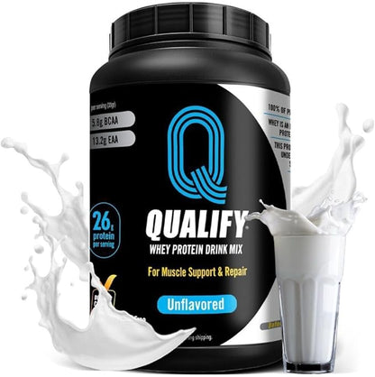 Unflavored Whey Protein Powder. Post Workout Recovery Drink, Gluten & Sugar Free, Highly Kosher
