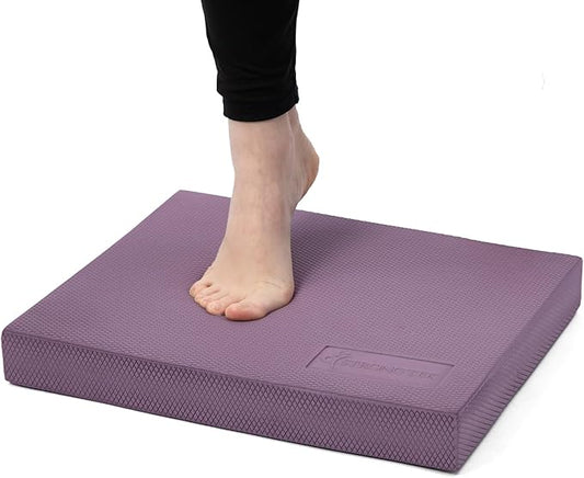 StrongTek Professional Foam Exercise Balance Pad - 15.8" x 13" x 2", High-Density TPE Foam Knee