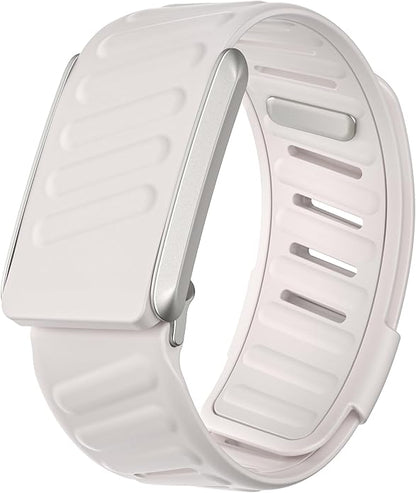 Comfort Durable Silicone Wristband Compatible with WHOOP 4.0 Band, Soft Silicone Sports Loop Strap