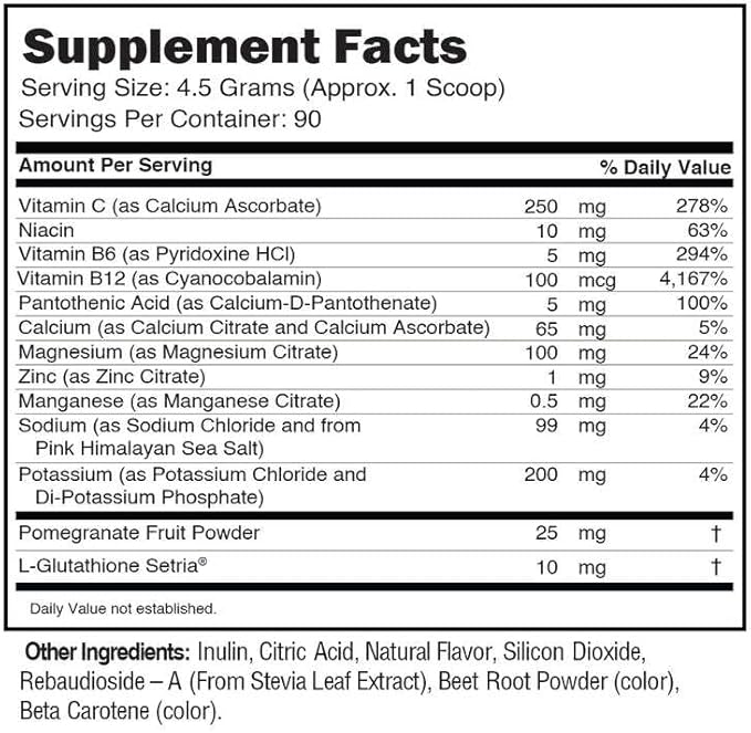 JUNP Electrolytes Powder No Sugar No Carbs – Sweet Tangy Citrus Orange Drink Mix - Potassium & Salt