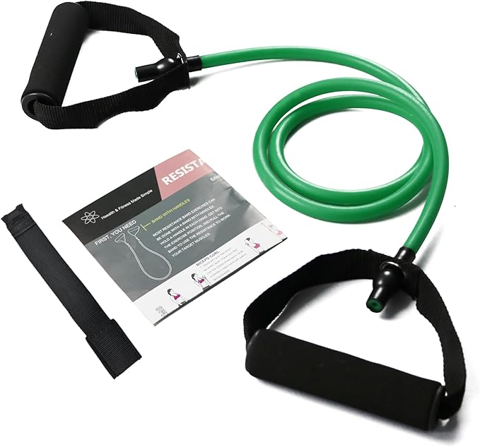 Resistance Bands with Handles, Single Resistance Bands, Exercise Bands with Handles, for Resistance