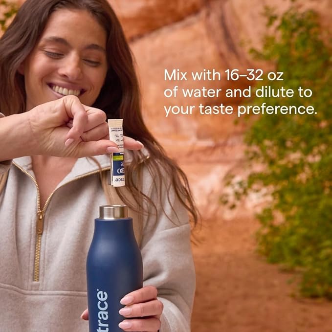 Trace Minerals ZeroLyte - Sodium & Electrolyte Replenishment - Energy & Hydration Support Drink