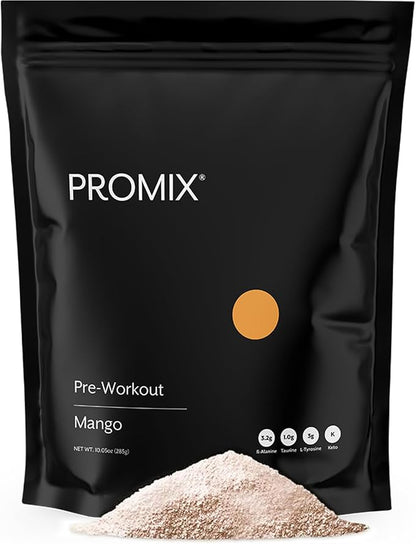 ProMix Nutrition Pre-Workout - Maximize Focus and Performance - Free of Stevia, Xanthan Gum, Soy