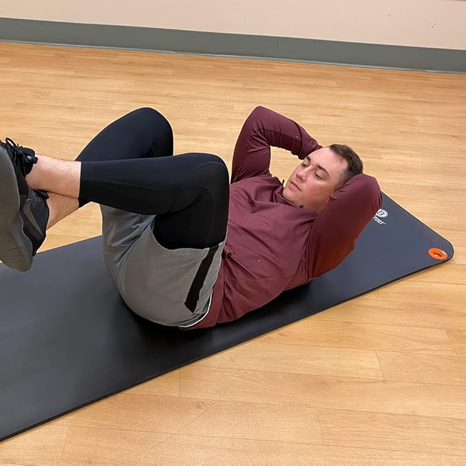 Body Sport Non-Slip Exercise Mat for Men & Women, Thick Foam Surface for Yoga, Pilates, Fitness &