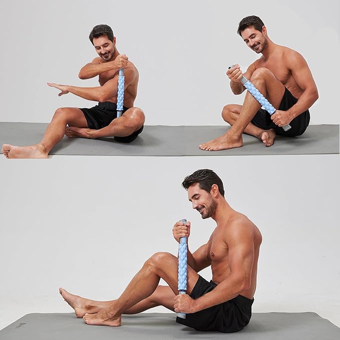 Muscle Roller,EVA Material, Massage Roller Stick for Athletes and Office Workers, Relieves Muscle