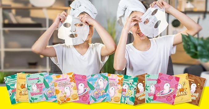 ZealSea Face Masks Skincare, Facial Masks for Women Skin Care, Sheet Masks Beauty with Natural