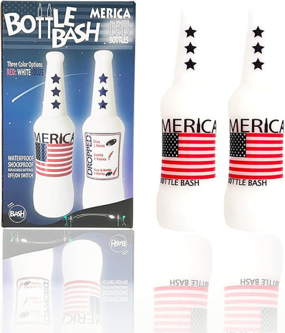 Original Bottle Bash (Beersbee, Polish Horseshoes, Frisbeer) Bottle Set, Unbreakable - Choose