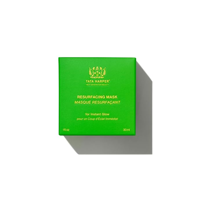 Tata Harper Resurfacing Mask, Instant Glow Face Mask, Gentle Exfoliating Face Mask, Enzyme Mask
