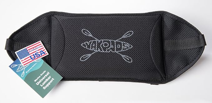 Lumbar Cushioned Seat Pad, Gel Seat Pad for Kayaks, Portable Seat Cushion for Outdoor Watersports