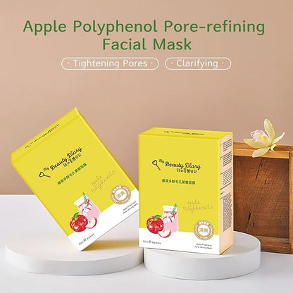 My Beauty Diary Apple Polyphenol Pore-refining Mask, Clarifying and Moisturizing Facial Mask