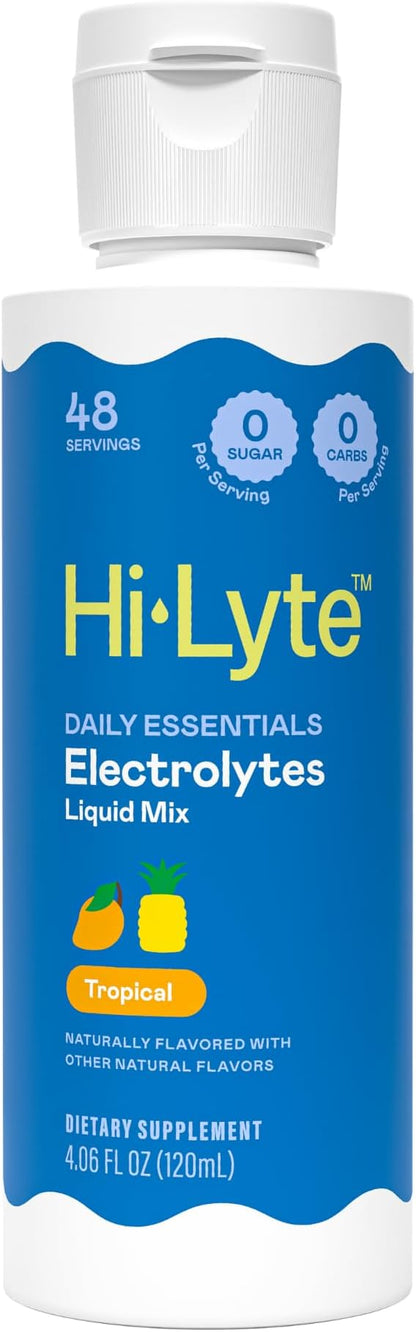 Hi-Lyte Electrolytes for Fasting, Immune Support and Rapid Hydration | Tropicals | NO Calories NO