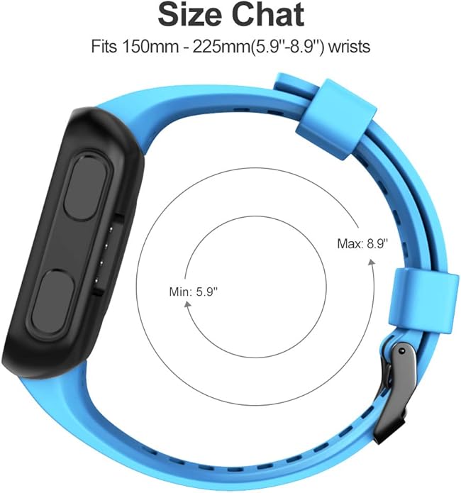 Compatible with Garmin Forerunner 35 Band,Solf Silicone Replacement Bands for Garmin Forerunner 35