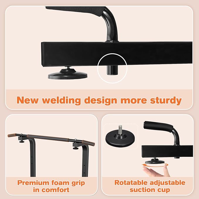 RELIFE REBUILD YOUR LIFE Power Tower Pull Up Bar Station Workout Dip Station for Home Gym Strength