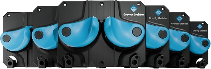 Ultimate Ski & Snowboard Wall Rack | Secure, Non-Slip Storage | Fits Any Ski/Board | Garage