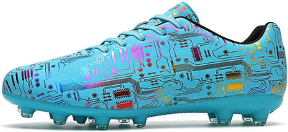 Unisex Low Top AG Sports Soccer Cleats Training Shoes Non-Slip Wear Resistant Football Shoes
