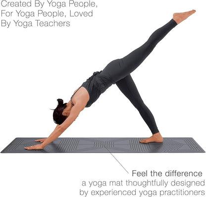 agoy Pro+ Warrior - Premium Non-Slip Yoga Mat – Eco-Conscious Design - PU Mat With Wet/Dry Grip+