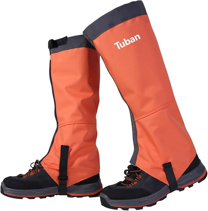 Waterproof Gaiters,Hiking Gaiters,Lightweight Adjustable Leg Gaiters for Men Women,Available in All