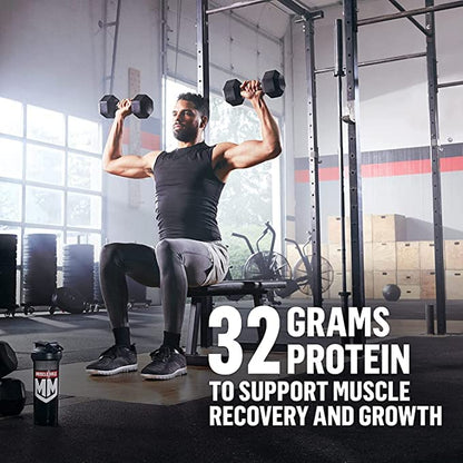 Muscle Milk Genuine Protein Powder, Banana Crème, 1.93 Pounds, 13 Servings, 32g Protein, 4g Sugar