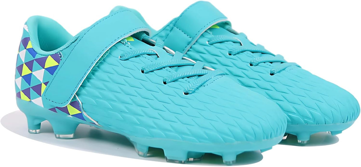 Soccer Cleats for Kids & Youth | Lightweight Football Shoes for Firm Ground | Durable Girls & Boys