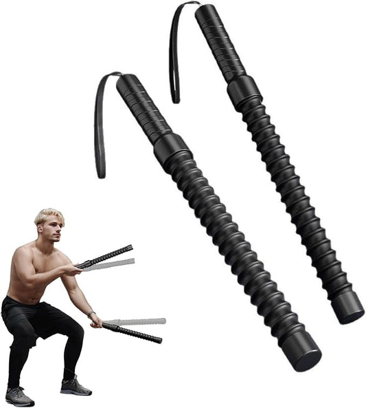 2Pcs Ropeless Battle Ropes,Weighted Battle Ropes for Home Gym, Portable Workout Rope for Strength