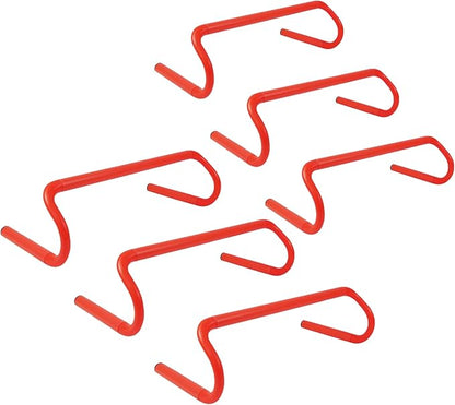 6 Pack Agility Speed Training Hurdles- 6" Detachable Agility Training Hurdles- Sports Practice