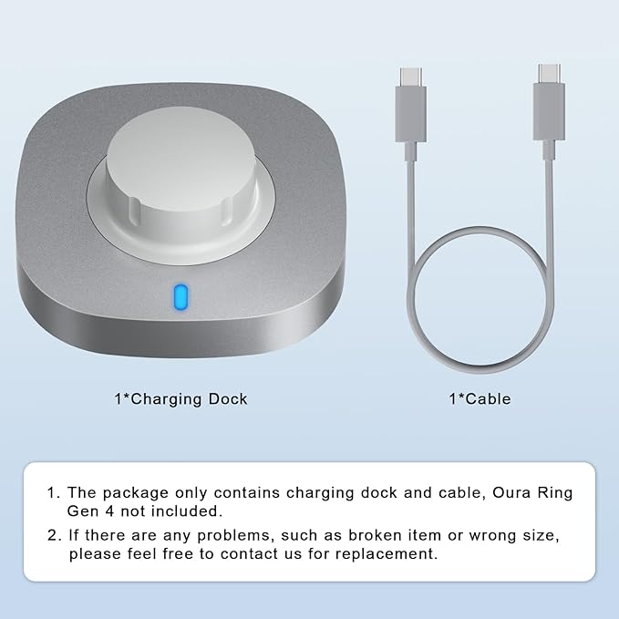 Compatible with Oura Ring 4 Charger