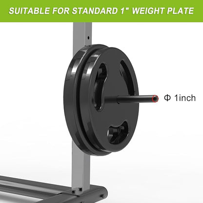 Kipika Weight Plate Holder for 2x2 and 3x3 Power Rack - Attachment for Storage - Fits Standard