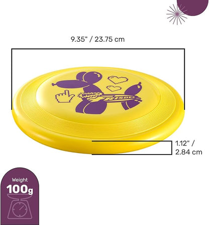 Wham-O Frisbee Fastback Flying Disc, 9.35 Inch Dog-Friendly Lightweight Sports Disc Toy for Outdoor