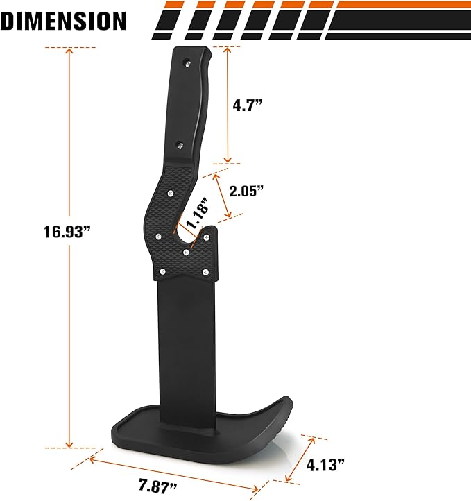 RITFIT Deadlift Jack/Barbell Jack Unload 660LB Barbell Stand With Non-slip Handle and Base, Perfect