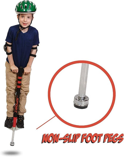 New Bounce Pogo Stick for Kids - Pogo Sticks, 40 to 80 Lbs - Sport Edition, Quality, Easy Grip