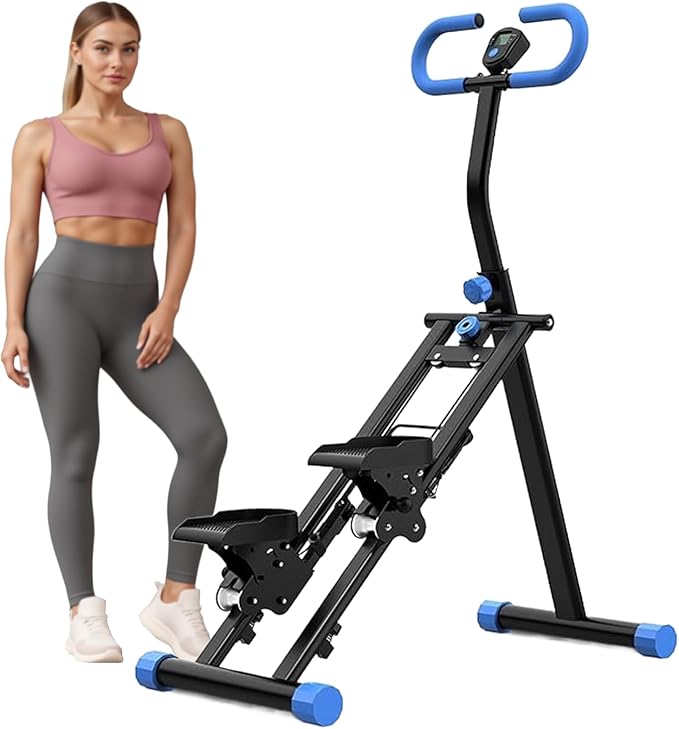 Stair Stepper for Home Vertical Climber, Foldable Full Body Exercise Aerobic Climbing Machines