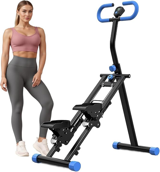 Stair Stepper for Home Vertical Climber, Foldable Full Body Exercise Aerobic Climbing Machines
