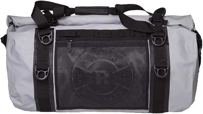 Waterproof Duffle Bag for Travel and Camping with Roll-Top Closure, Durable, All-Weather, and