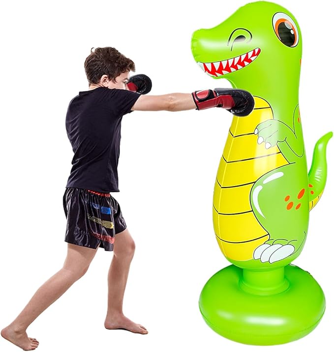 Punching Bag for Kids, Free Standing Boxing Bag for Bounce Back Focus Punching Bag for Practicing