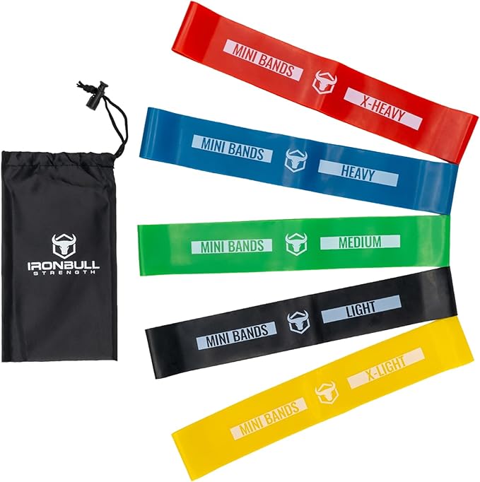 Resistance Bands for Working Out (Set of 5) – Elastic Bands for Exercise & Physical Therapy – Loop