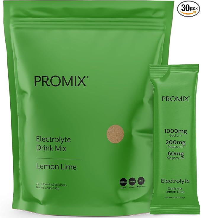 ProMix Nutrition Electrolytes Powder Packets - Sugar Free, Zero Calorie, Stevia Free, Fasting