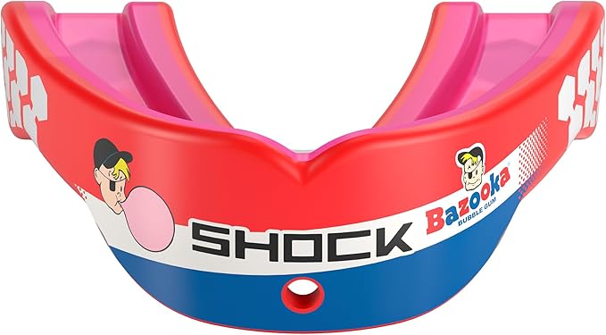 Shock Doctor, Gel Max Power Flavor Mouth Guard, Football, Lacrosse, Hockey, MMA, Boxing, Youth &